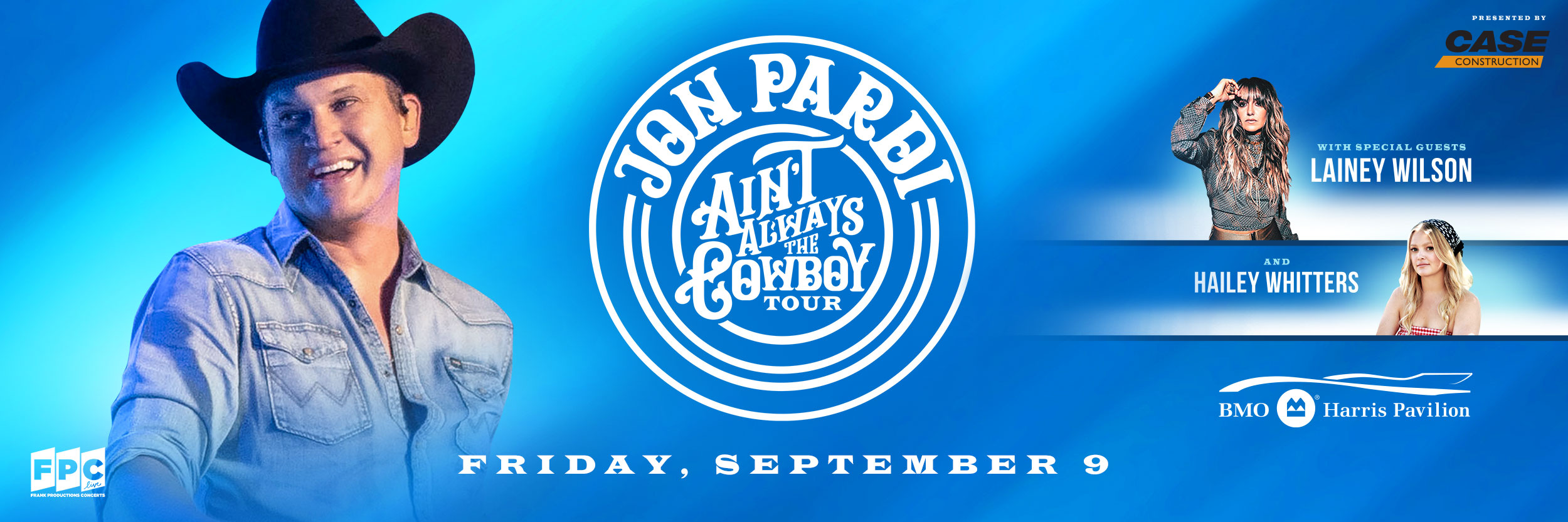 Jon Pardi Aint the Cowboy Tour
